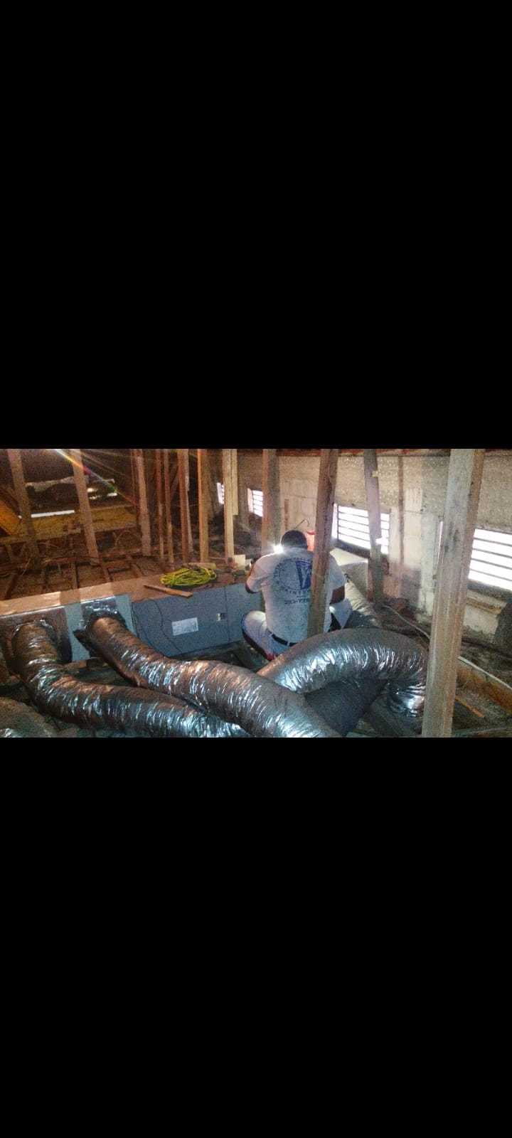 HVAC ductwork installation Nassau