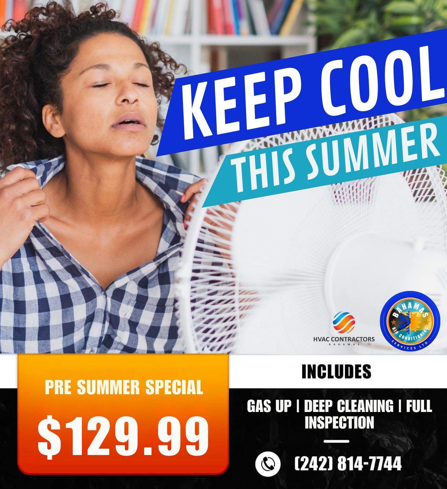 Pre Summer Special - Gas Up, Deep Cleaning and Full Inspection $129.99